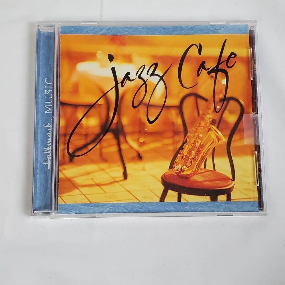 Jazz Café CD Hallmark Music Relaxing Instrumental Smooth Jazz Compilation